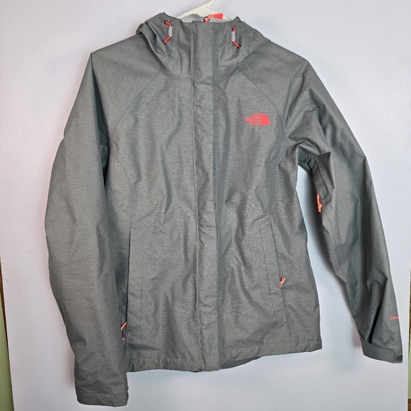 NWT The North Face Women's Novelty Venture Heatherwd Gray Jacket Dry-Vent Size M - Picture 1 of 11